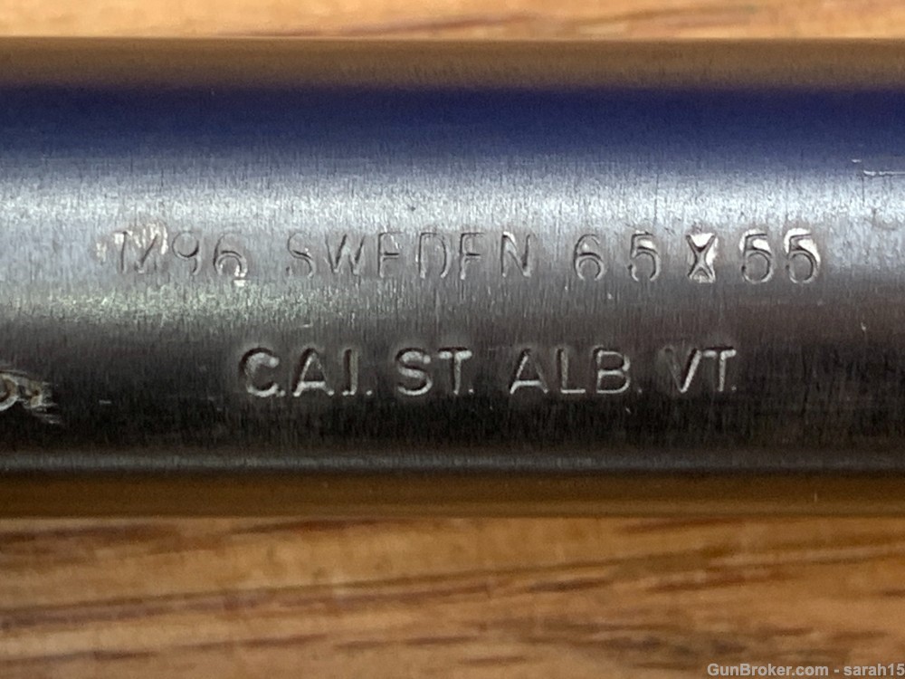 1919 MFD SWISS/GUSTAFS STADS M96 MAUSER 6.5X55 BOLT ACTION ORIGINAL MINT-img-17