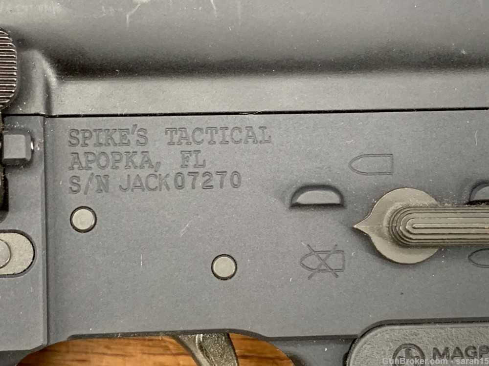 SPIKES TACTICAL "THE JACK" AR-15 ADAMS ARMS PISTON SYSTEM VORTEX SPARC 5.56-img-9