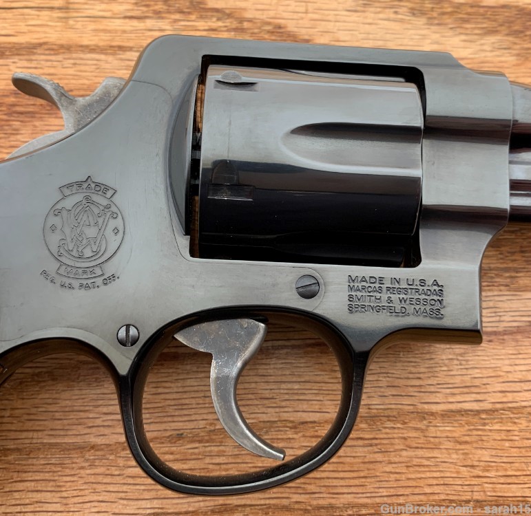 S&W 4" BLUE LEW HORTON MODEL 21-4 .44 SPECIAL ORIGINAL BOX & PAPERS -img-12