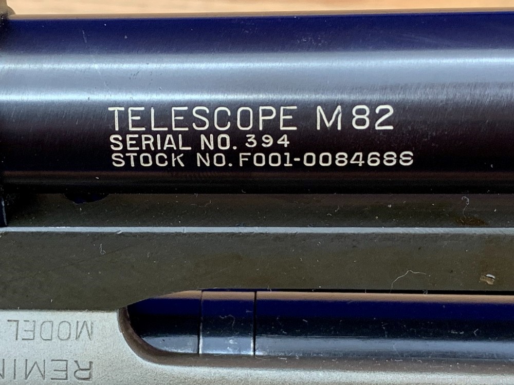 REMINGTON U.S. 03-A4 / 03-A3 SNIPER ULTRA RARE M82 RIFLE SCOPE .30-06 SPRG -img-9