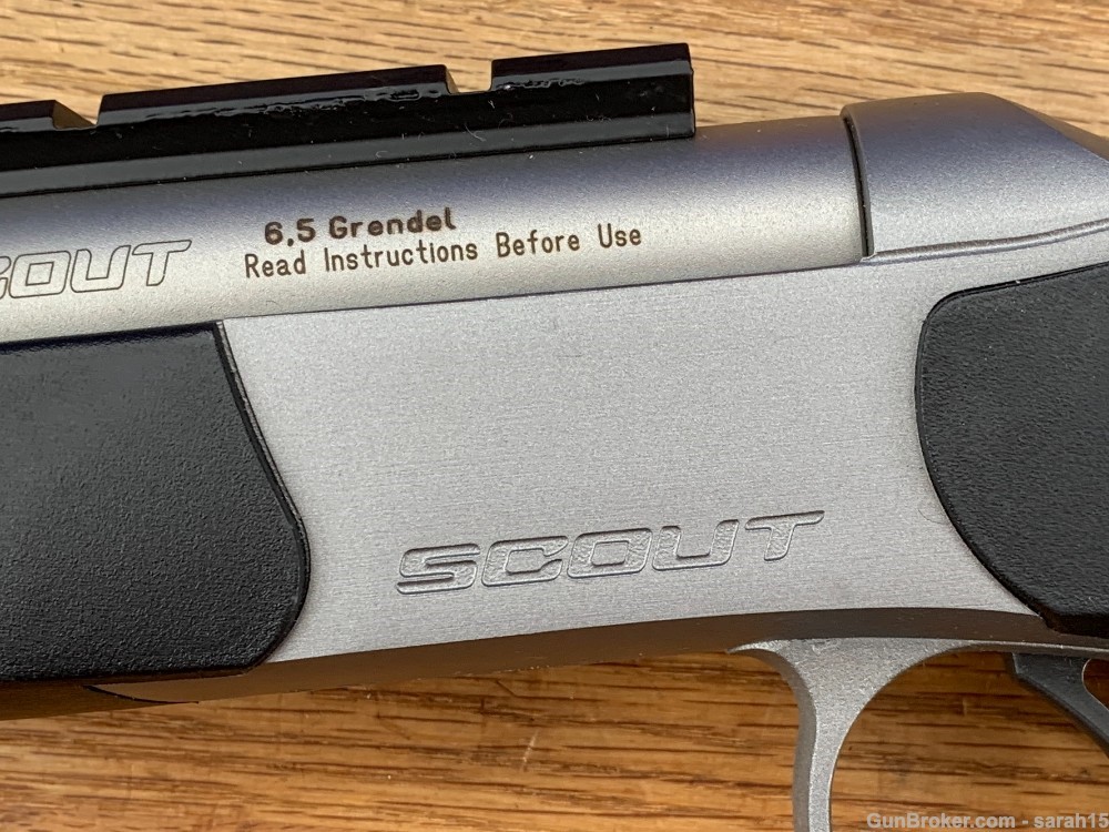 CONNECTICUT VALLEY ARMS - CVA SCOUT PISTOL SS FLUTED ORIG BOX 6.5 GRENDEL-img-8