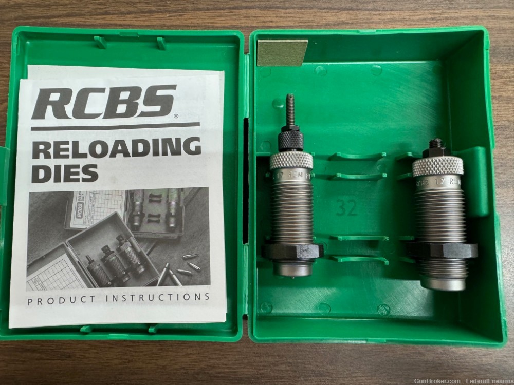 RCBS .17 Remington Fireball Full Length Die Set 16201-img-0