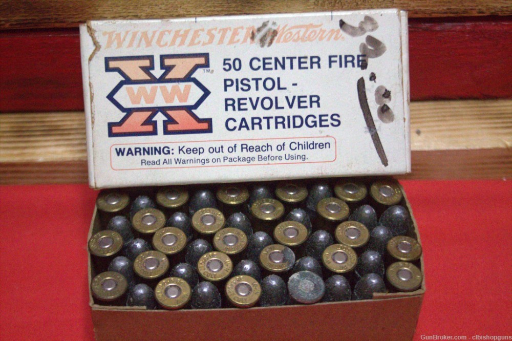 Winchester .38 Short Colt 50 rounds VINTAGE AMMO-img-0