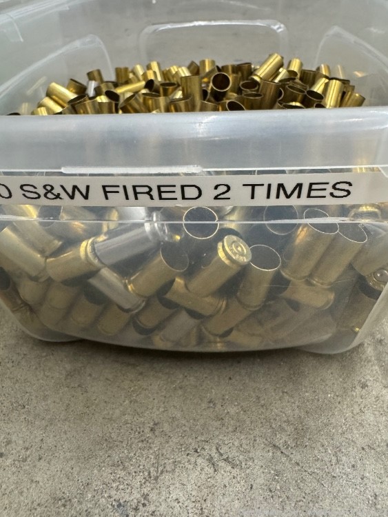 BRASS! 40 S&W, 9mm, .223/5.56, .45 ACP, 500 S&W MAG, PENNY START NO RESERVE-img-6