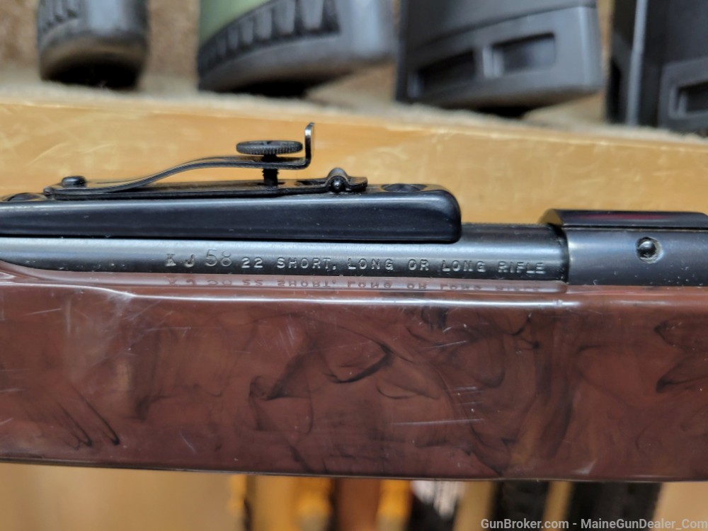 Rare Remington Nylon 12 22lr Bolt Action Tube Feed Rifle Mohawk Brown-img-13