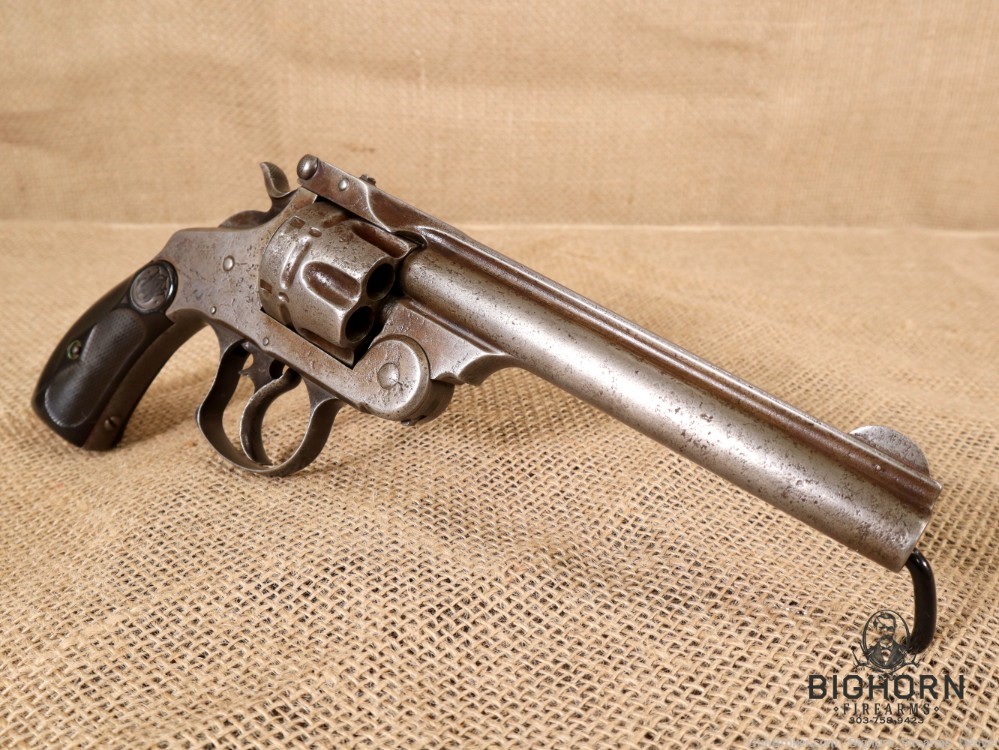 Smith & Wesson S&W .44 Russian Double-Action First Model Break Top Revolver-img-8