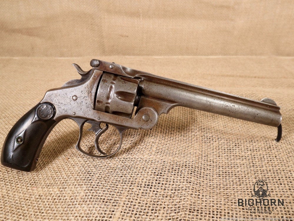 Smith & Wesson S&W .44 Russian Double-Action First Model Break Top Revolver-img-9