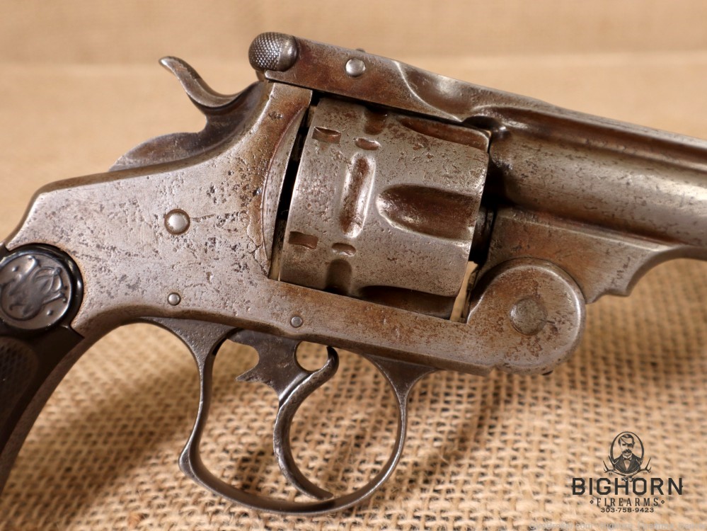 Smith & Wesson S&W .44 Russian Double-Action First Model Break Top Revolver-img-11