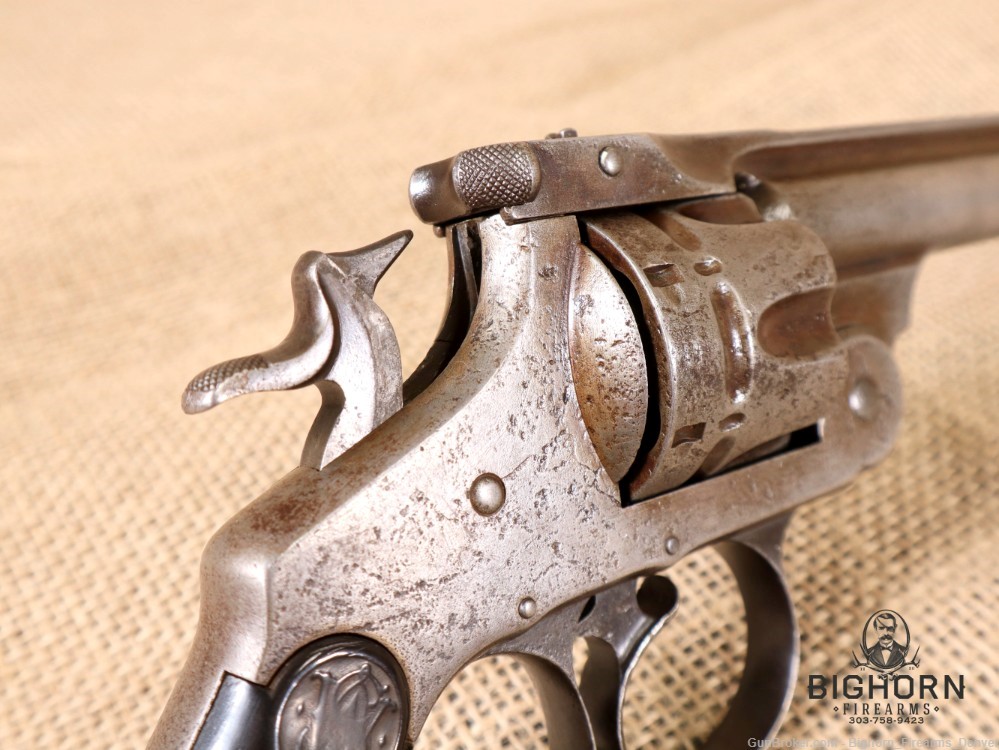 Smith & Wesson S&W .44 Russian Double-Action First Model Break Top Revolver-img-24