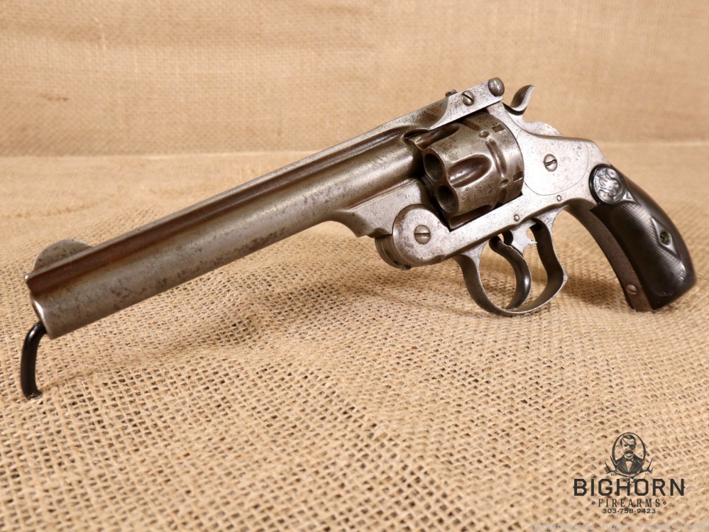 Smith & Wesson S&W .44 Russian Double-Action First Model Break Top Revolver-img-6