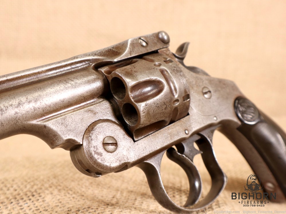 Smith & Wesson S&W .44 Russian Double-Action First Model Break Top Revolver-img-20