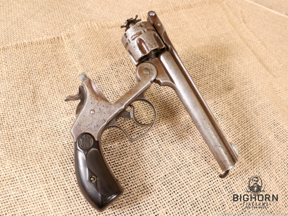 Smith & Wesson S&W .44 Russian Double-Action First Model Break Top Revolver-img-27