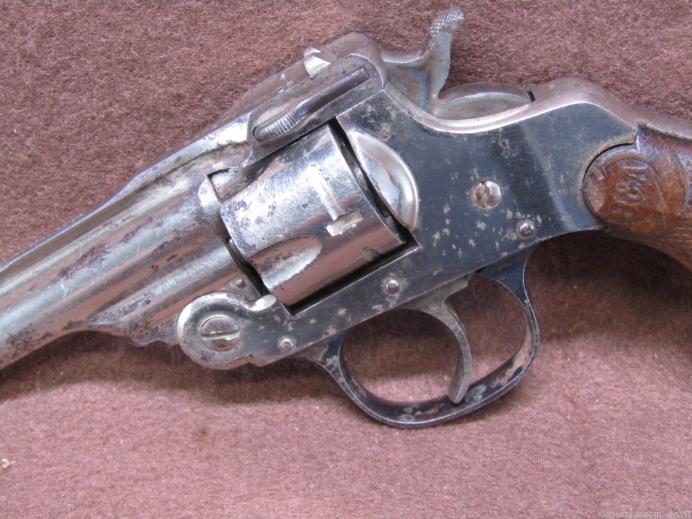 Hopkins & Allen Safety Police 32 S&W Double Action Revolver Parts/Project-img-7