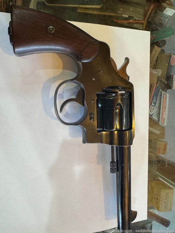 Colt New Service Revolver 44-40 5.5 in hvy bbl-img-1