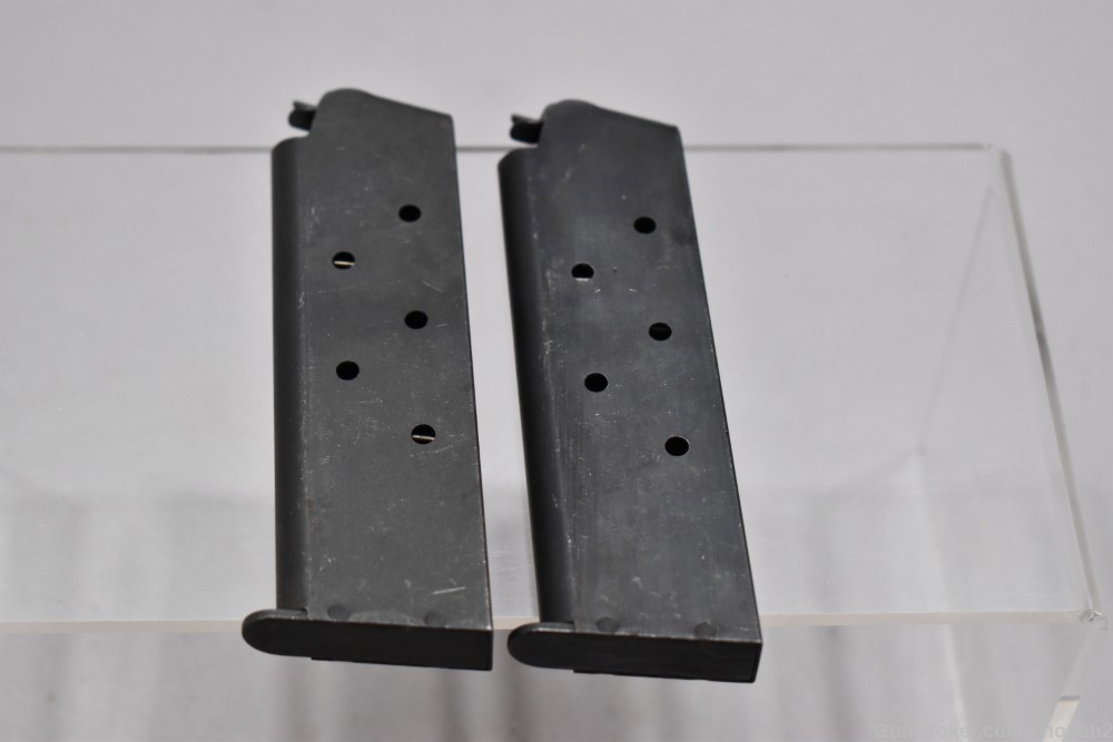 2 Unmarked Colt 7 Rd 1911 Blued Magazines w Boxes Jay Scott PLEASE READ-img-6