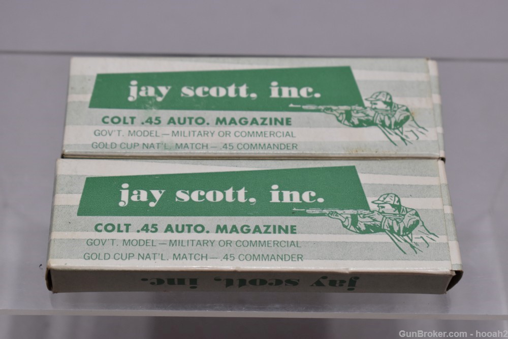 2 Unmarked Colt 7 Rd 1911 Blued Magazines w Boxes Jay Scott PLEASE READ-img-1