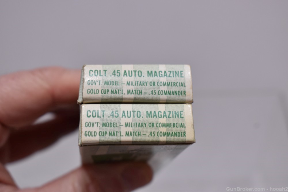 2 Unmarked Colt 7 Rd 1911 Blued Magazines w Boxes Jay Scott PLEASE READ-img-3