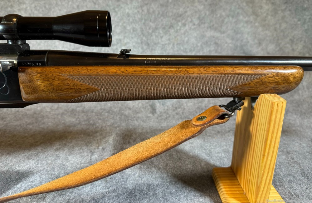 Belgium Browning M9 BAR 308 Rifle - With Scope and Leather Sling-img-2