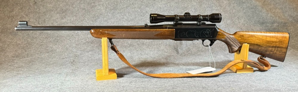 Belgium Browning M9 BAR 308 Rifle - With Scope and Leather Sling-img-11