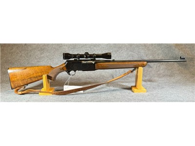 Belgium Browning M9 BAR 308 Rifle - With Scope and Leather Sling