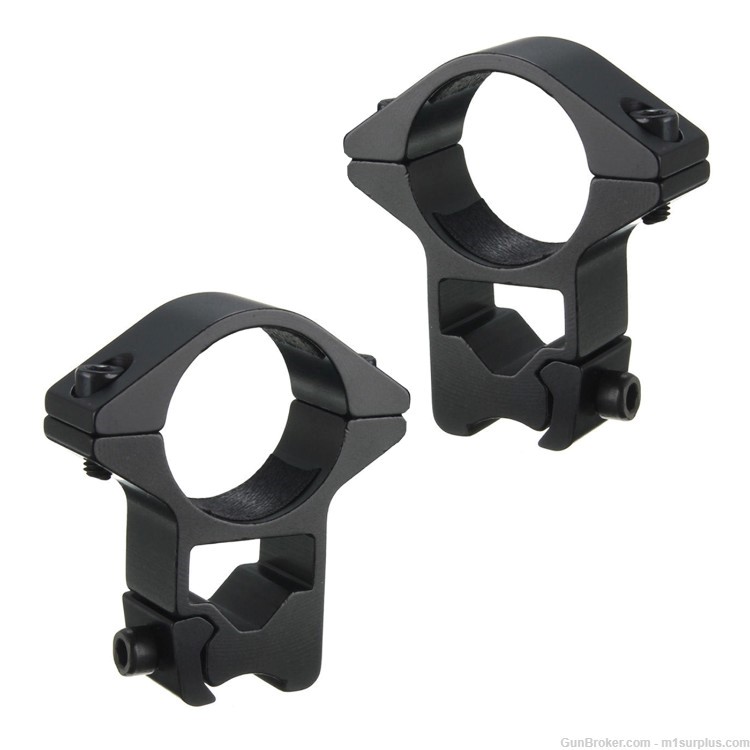 Compact Size 4x32 Scope + Ring Mounts for Ruger .22 American Rimfire Rifle-img-3