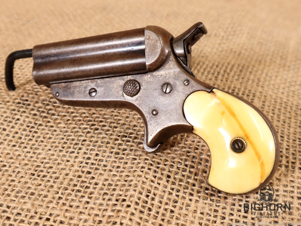 C. Sharps & Co. Model 4B, Breech-Loading 4-Shot Pepperbox Pistol *1859-1874-img-0
