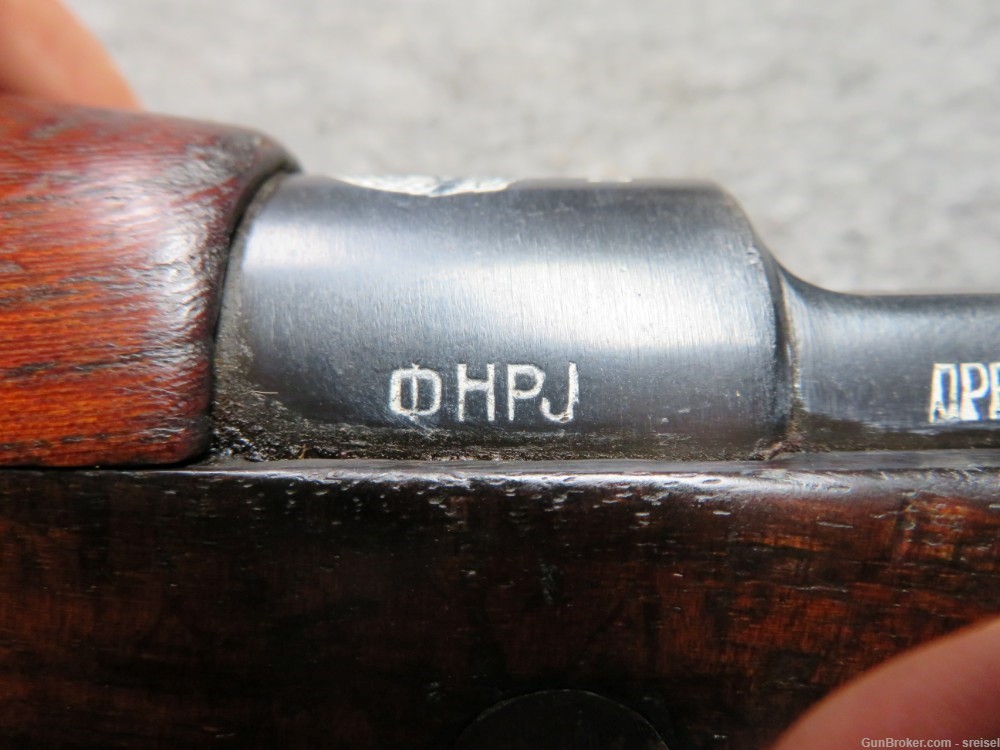 YUGOSLAVIAN M48 MAUSER RIFLE-NICE CREST-MATCHING-img-8