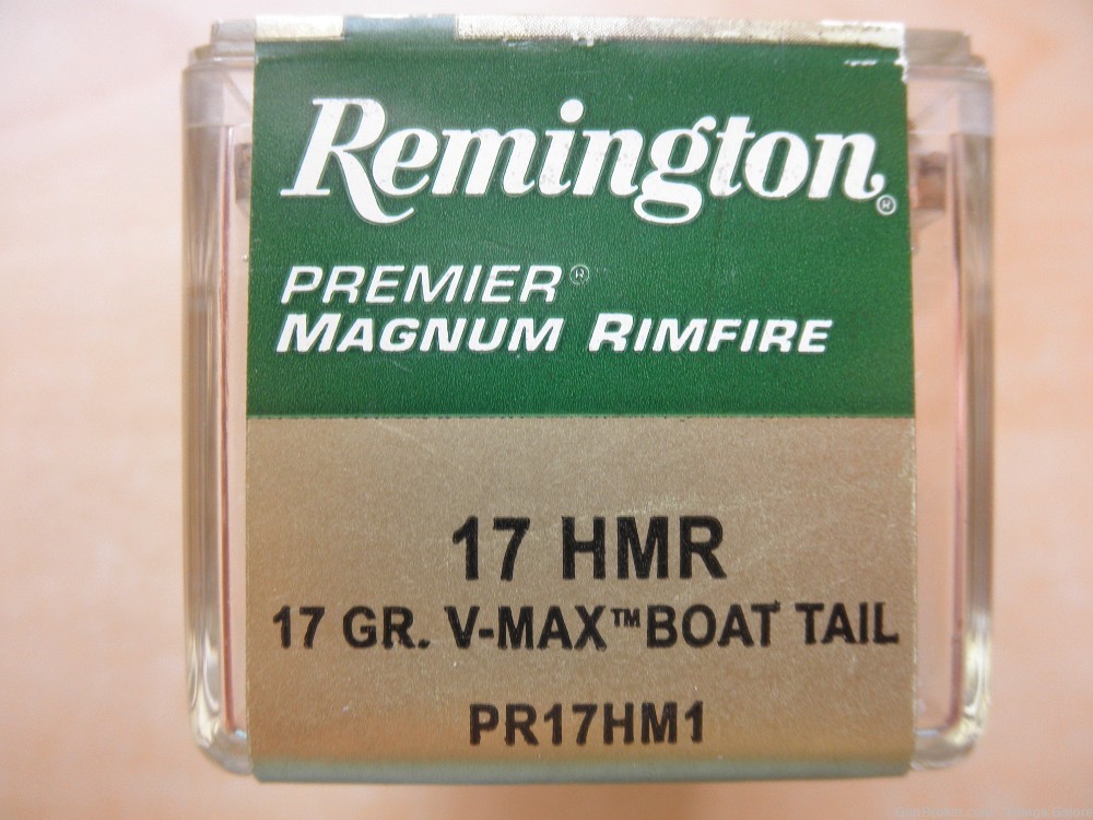 Remington 17 HMR 17GR V-MAX boat tail-img-1