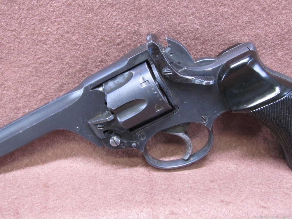 Enfield Webley No 2 M 1 Tankers Revolver 38 S&W 6 Shot Double Action-img-9