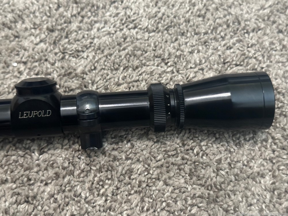 Leupold VX-1 2-7x33mm riflescope 1” tube duplex rare vintage minty 3 MOA-img-1