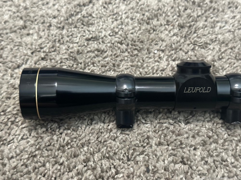 Leupold VX-1 2-7x33mm riflescope 1” tube duplex rare vintage minty 3 MOA-img-2