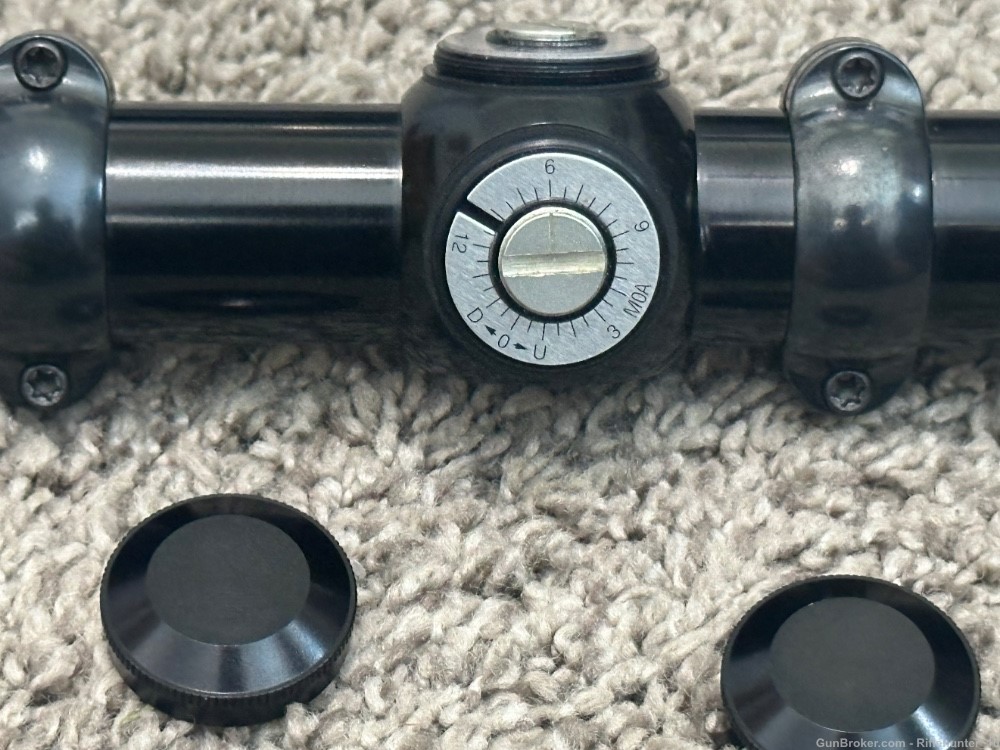 Leupold VX-1 2-7x33mm riflescope 1” tube duplex rare vintage minty 3 MOA-img-8