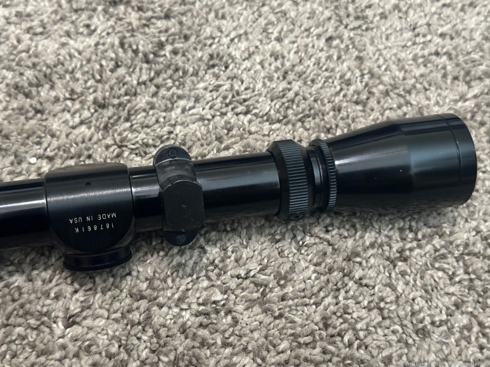 Leupold VX-1 2-7x33mm riflescope 1” tube duplex rare vintage minty 3 MOA-img-3