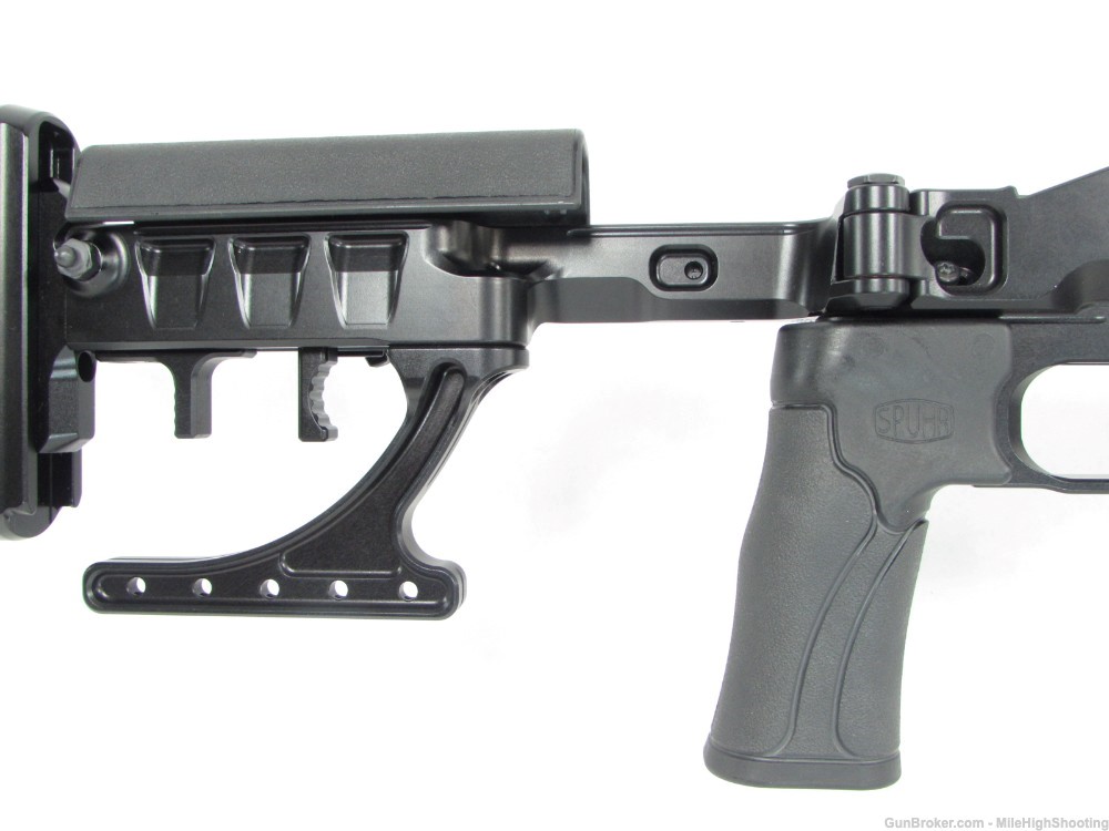 Demo: Spuhr SICS Folding Chassis for Rem 700 SA, BLK 16" Forend CH000001-img-2