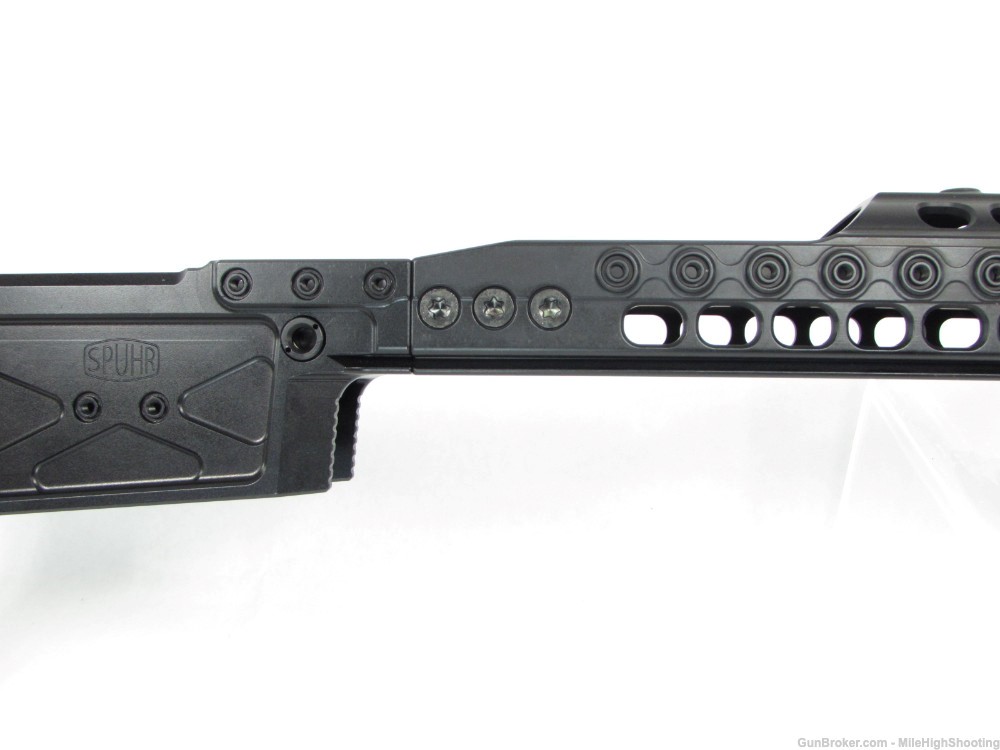 Demo: Spuhr SICS Folding Chassis for Rem 700 SA, BLK 16" Forend CH000001-img-4