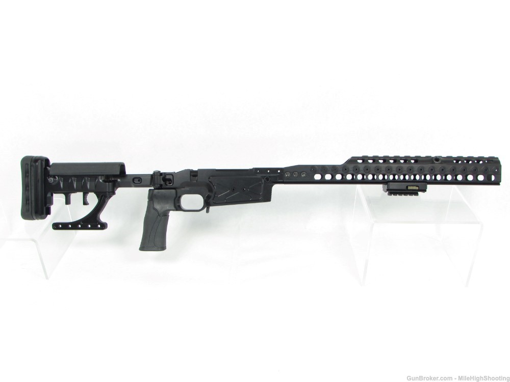 Demo: Spuhr SICS Folding Chassis for Rem 700 SA, BLK 16" Forend CH000001-img-0