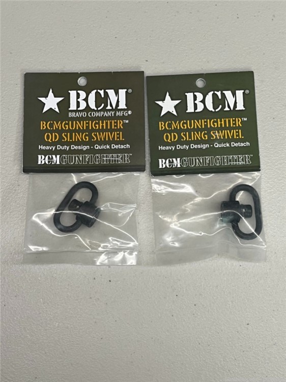 BCM® Quick Detach Sling Swivel (Heavy Duty Design) Pair-img-0
