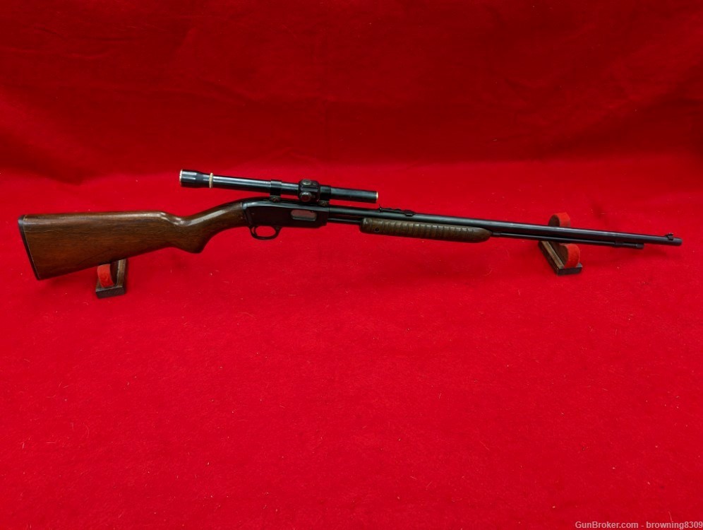 Rare!- Winchester 61 .22 Mag Pump Action Rifle-img-0