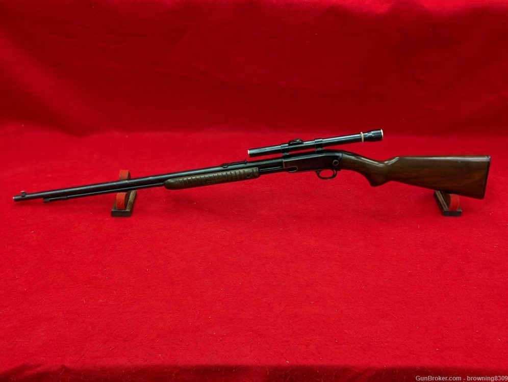 Rare!- Winchester 61 .22 Mag Pump Action Rifle-img-14