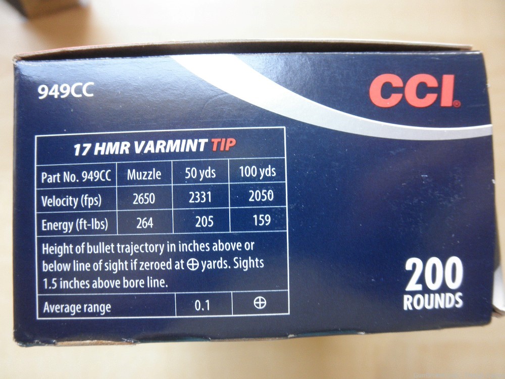 CCI A17 17 HMR 17GR Varmint Tip-img-1