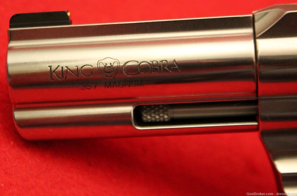 Colt King Cobra .357 magnum 3" barrel 6-shot Revolver.-img-10
