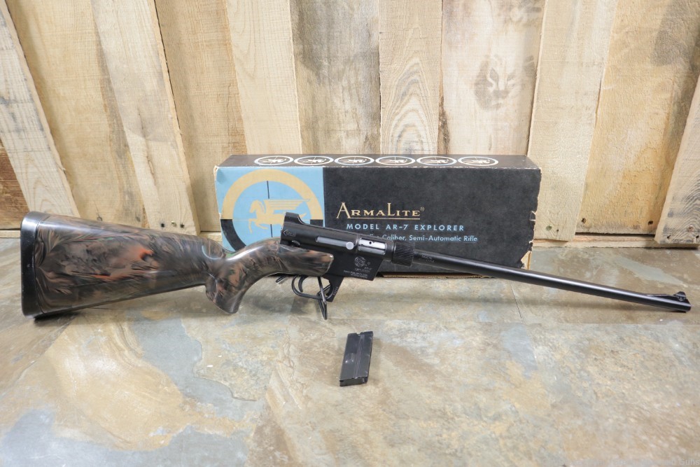 Rare Collectible Armalite AR-7 Explorer .22LR Penny Bid NO RESERVE-img-0