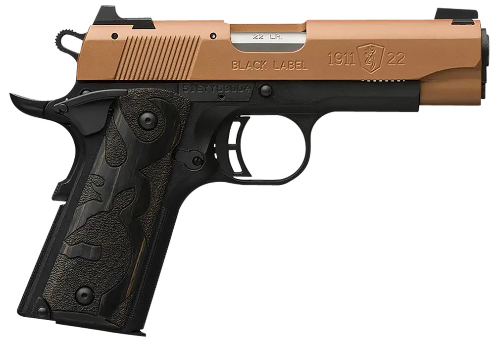 Browning 1911 Black Label Compact 22 LR Pistol 3.63 10+1 Matte 051896490-img-4