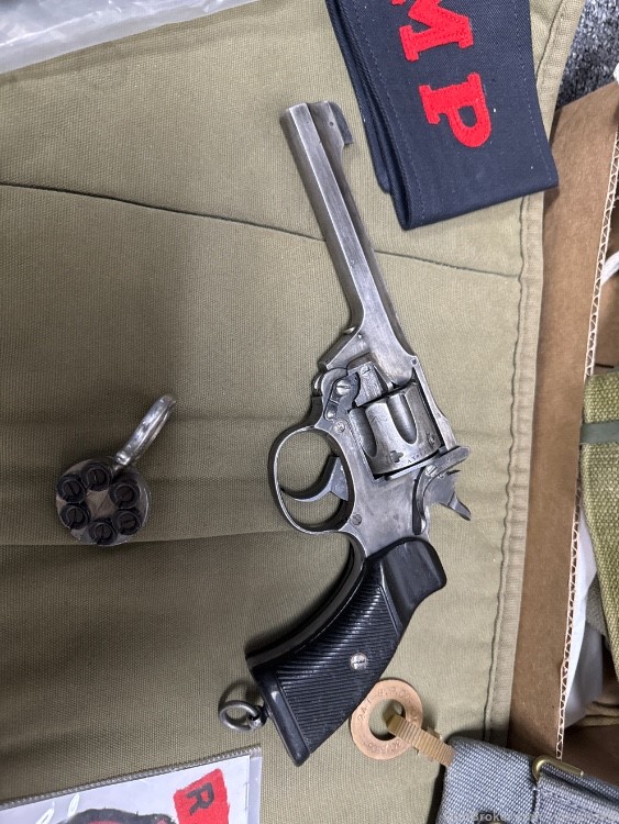 *ULTRA RARE PIECE OF HISTORY!* WW1 1931 Enfield No.2 MK 1 Revolver .38S&W -img-2