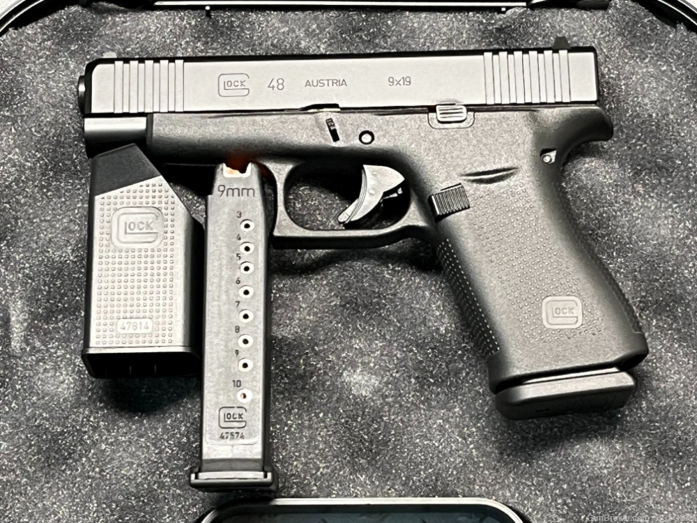 Glock, 48, Striker Fired, Semi-automatic Compact, 9MM, 4.17", NO CC FEES-img-3