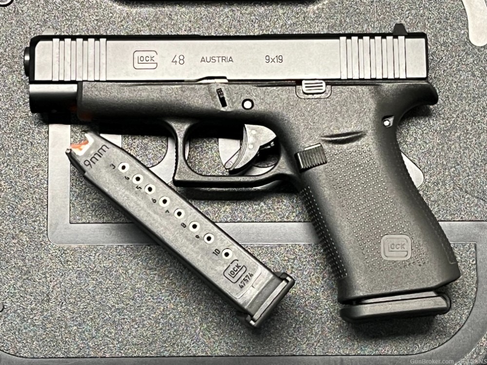 Glock, 48, Striker Fired, Semi-automatic Compact, 9MM, 4.17", NO CC FEES-img-2