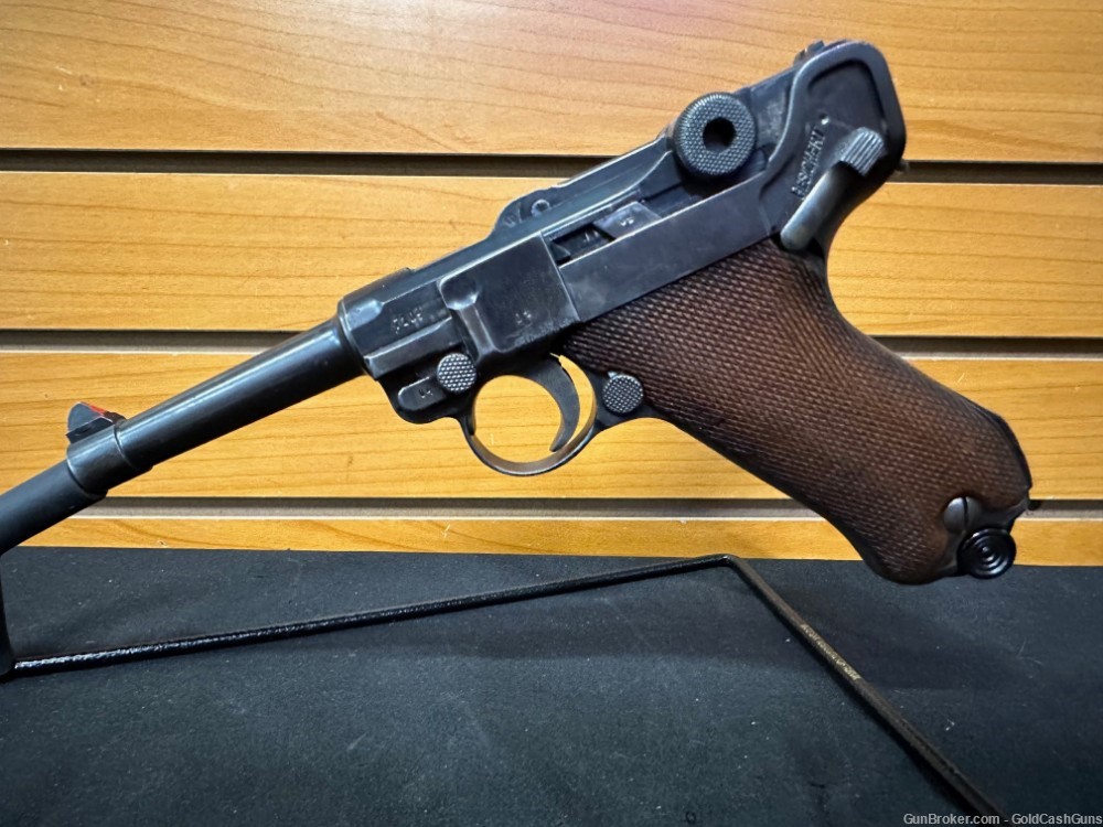 1935 Mauser Luger P-08 4" 9mm 8-round Magazine All Matching SerialsHolster-img-1