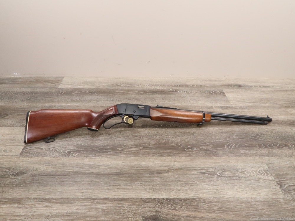 Mossberg Model 402A Palomino Lever Action Rifle .22 Sh-L-LR 402 20"-img-0