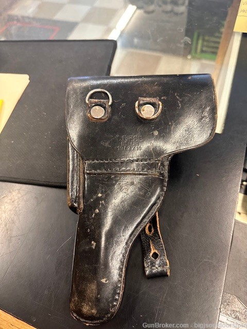 LUGER LEATHER HOLSTER. -img-0