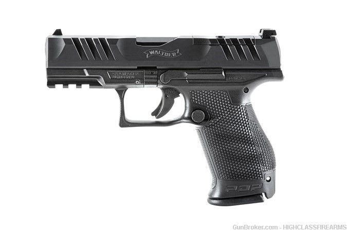 Walther PDP Compact Optic Ready Pistol 9mm 4 in. Black 10 rd.-img-0